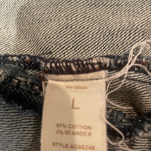 C&V blue Jean jacket with no sleeves - Picture 3 of 3